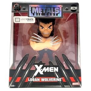 X-Men Logan Wolverine‎ LOOTCRATE Metals Die Cast M239 MARVEL Toys FACTORY SEALED